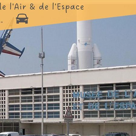 شقة L'Eugene - 10Min Du Rer B Le Bourget, Parking, Wifi دْراسي المظهر الخارجي الصورة